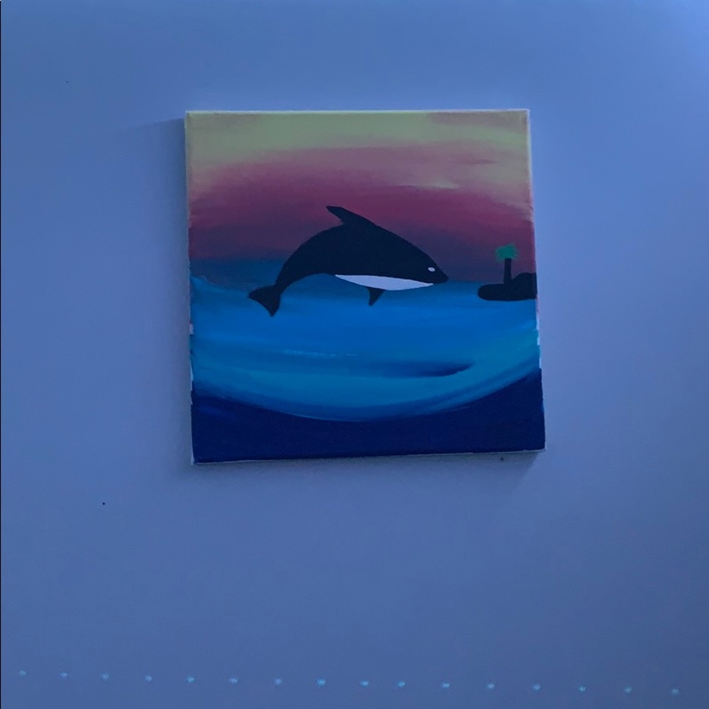 whale painting